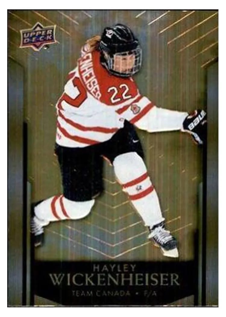 2023 Upper Deck Tim Hortons Legends Hayley Wickenheiser #87 card