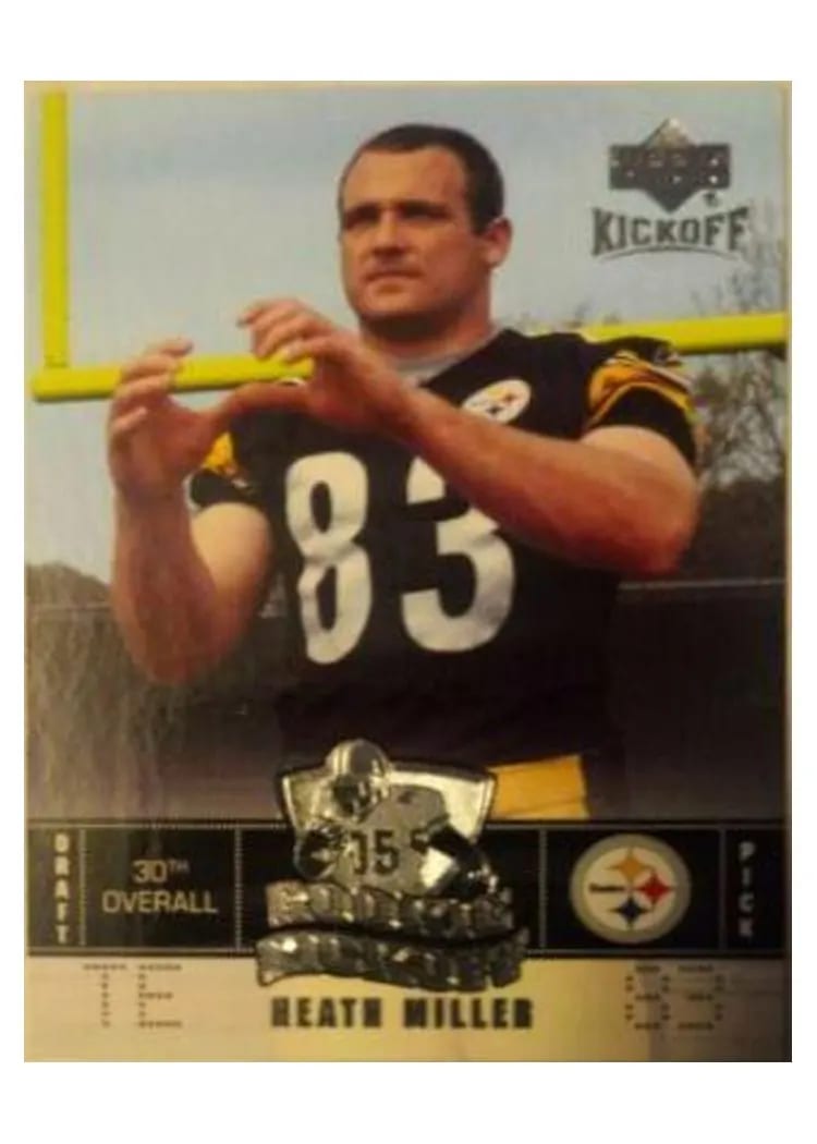 2005 Upper Deck Kickoff Heath Miller #112 card