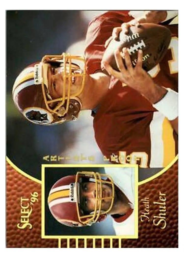 1996 Select Heath Shuler #9 card