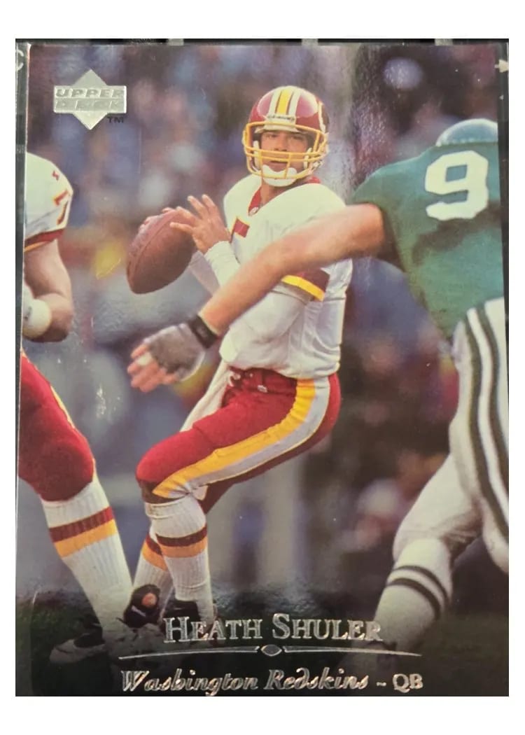 1996 Upper Deck Silver Heath Shuler #120 card