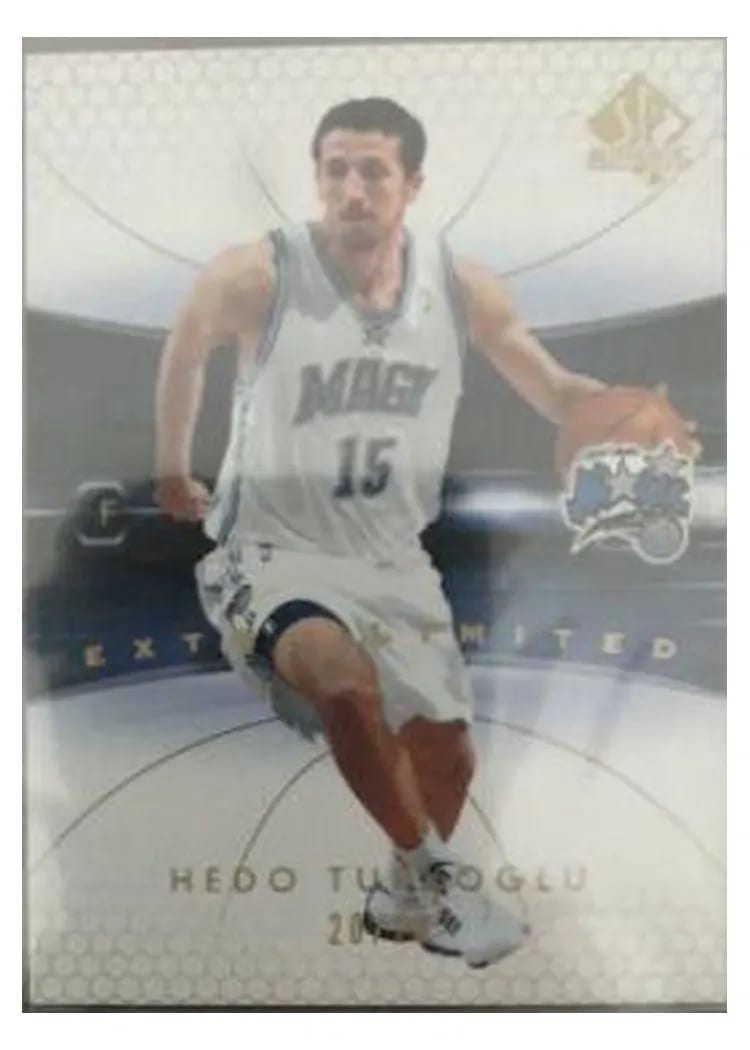 2004 SP Authentic Hedo Turkoglu #61 card
