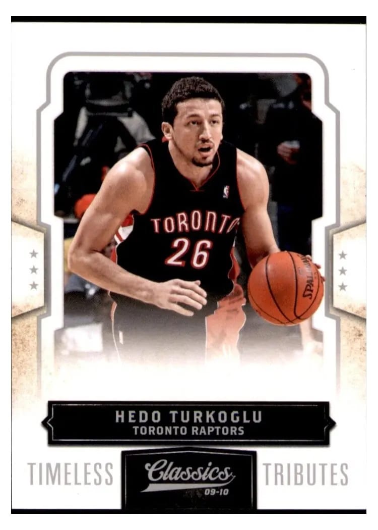 2009 Panini Classics Hedo Turkoglu Timeless Tributes Silver #16 card