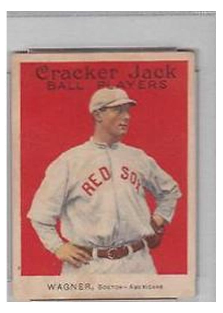 1914 Cracker Jack Heine Wagner #31 card