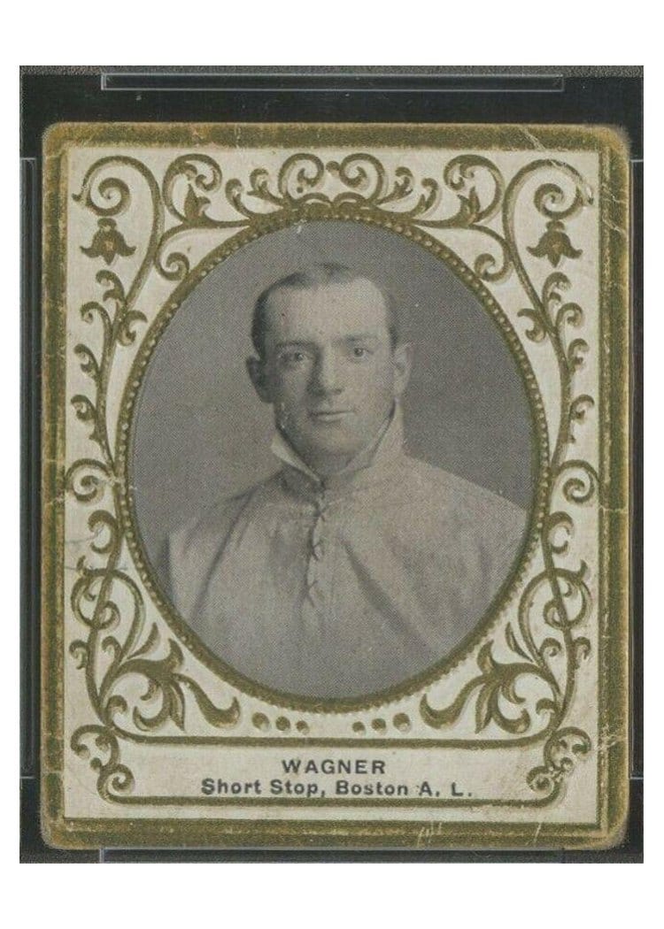 1909 T204 Ramly Heinie Wagner card