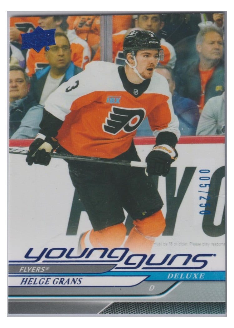2024-25 Upper Deck Base Set Helge Grans #722 card