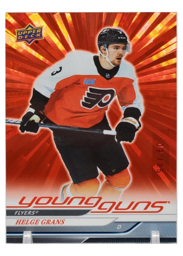 2024-25 Upper Deck Base Set Helge Grans #722 card