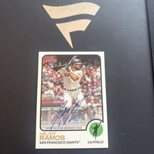 2022 Topps Heritage Real One Autographs Heliot Ramos #ROA-HR