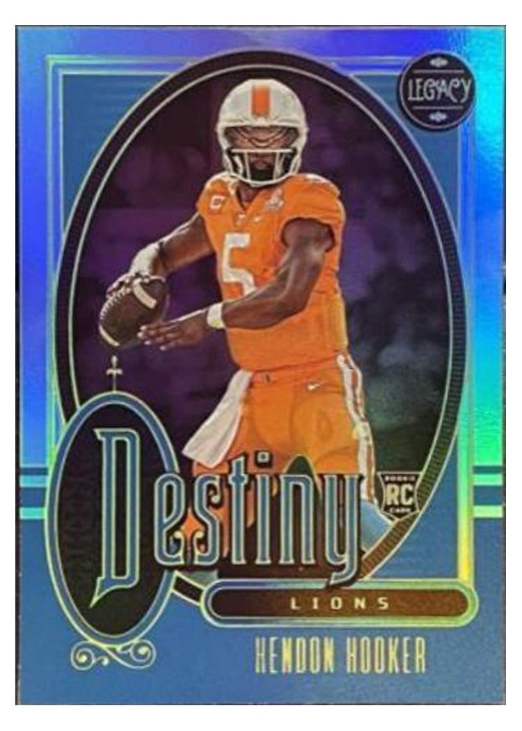2023 Panini Legacy Destiny Hendon Hooker #DS-5 card