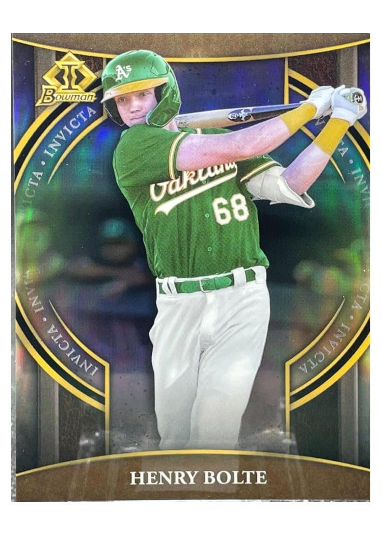 2023 Bowman Chrome Invicta Henry Bolte #BI-15 card