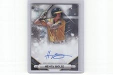 2023 Bowman Sterling Prospect Autographs Henry Bolte #PA-HB card