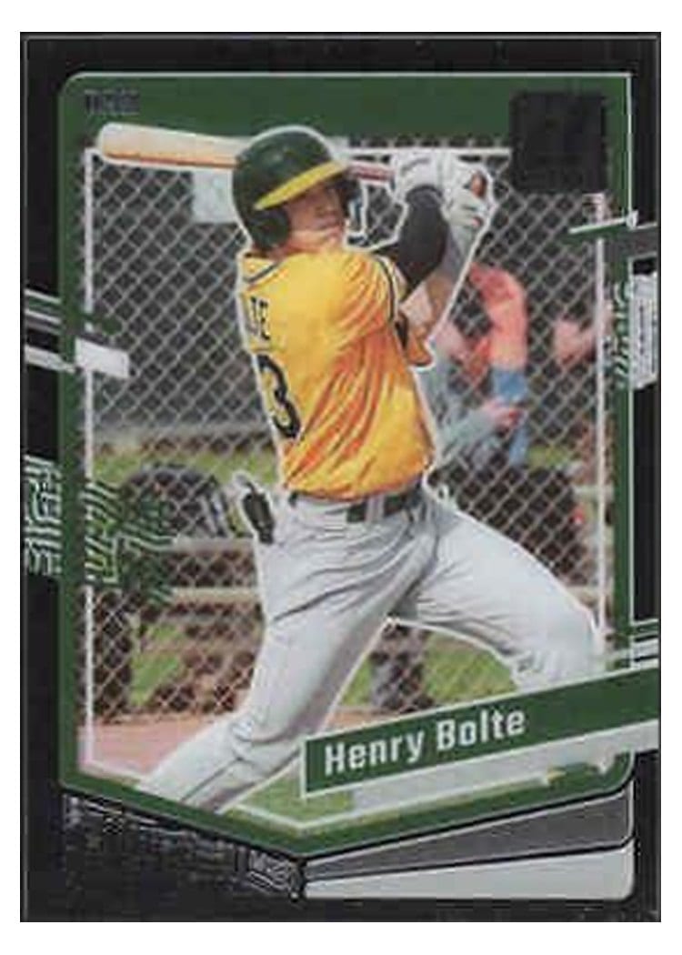 2023 Panini Chronicles Clearly Donruss Henry Bolte #13 card
