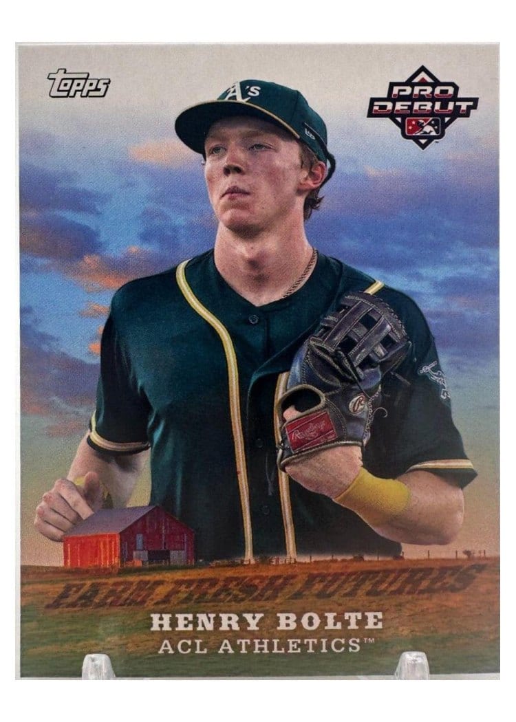 2023 Topps Pro Debut Farm Fresh Futures Henry Bolte #FF-14 card