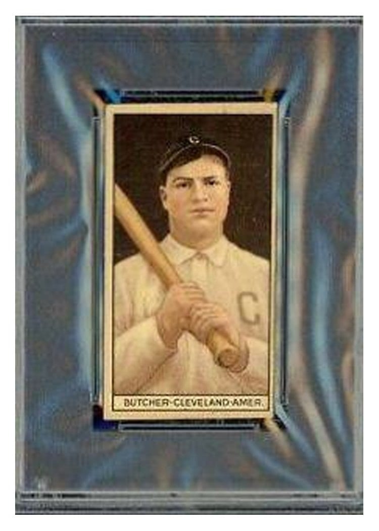 1912 T207 Brown Background Henry Butcher card