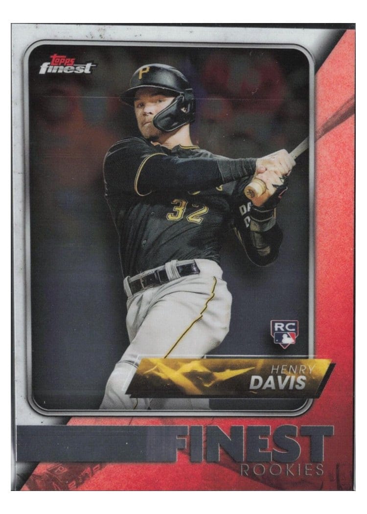 2024 Finest Rookies Henry Davis #FRD-4 card