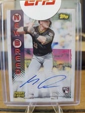 2024 Topps Archives 1999 Topps Baseball New Breed Autographs Henry Davis #99NBA-HD card
