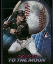 2024 Topps Big League To the Moon Die-Cuts Henry Davis #TM-16 card