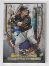 2024 Topps Tribute Base Set Henry Davis #100 card