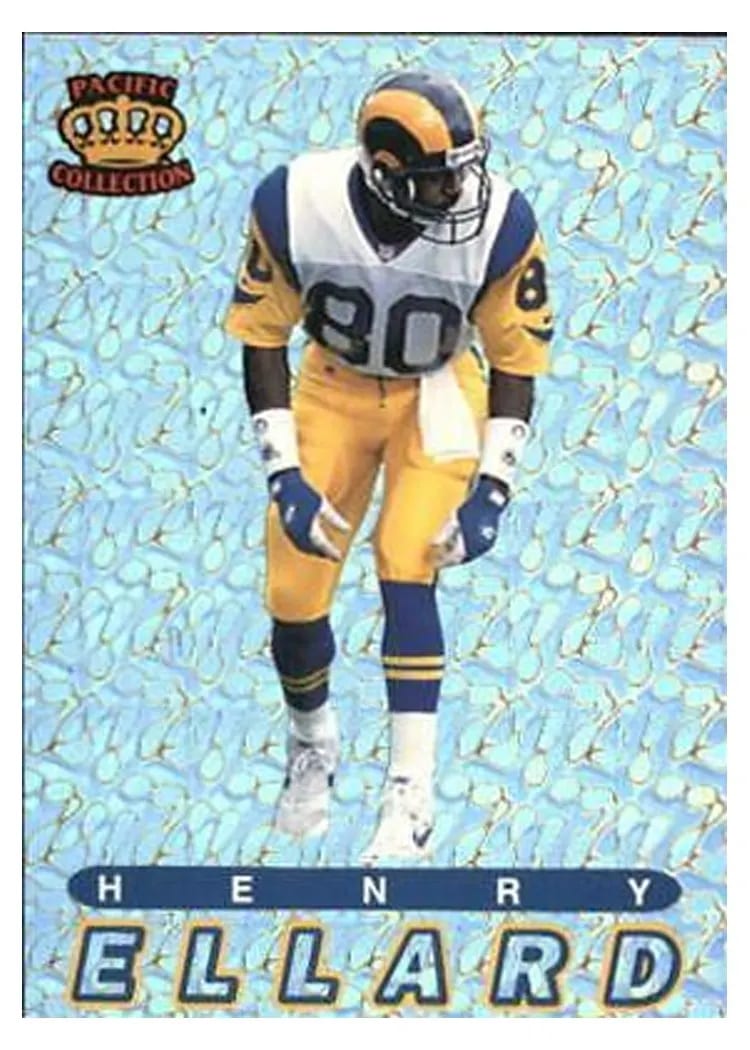 1994 Pacific Prisms Henry Ellard #35 card