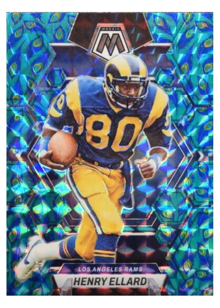 2023 Panini Mosaic Base Set Henry Ellard #141 card