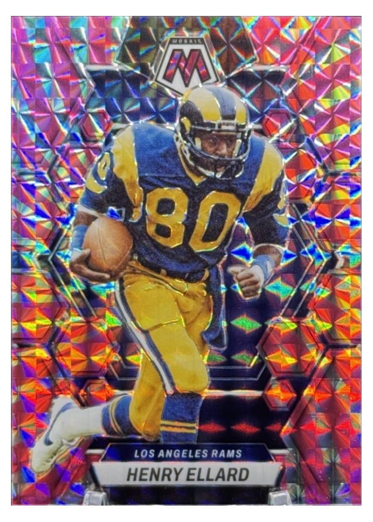 2023 Panini Mosaic Base Set Henry Ellard #141 card