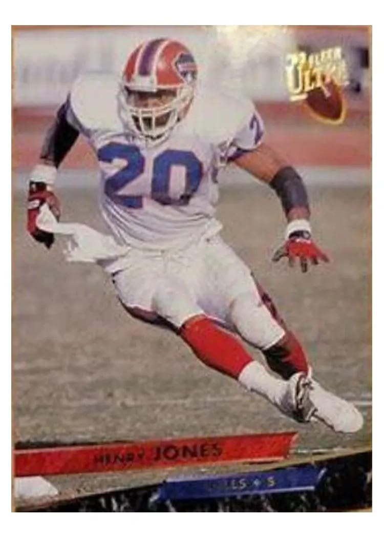 1993 Ultra Henry Jones #25 card