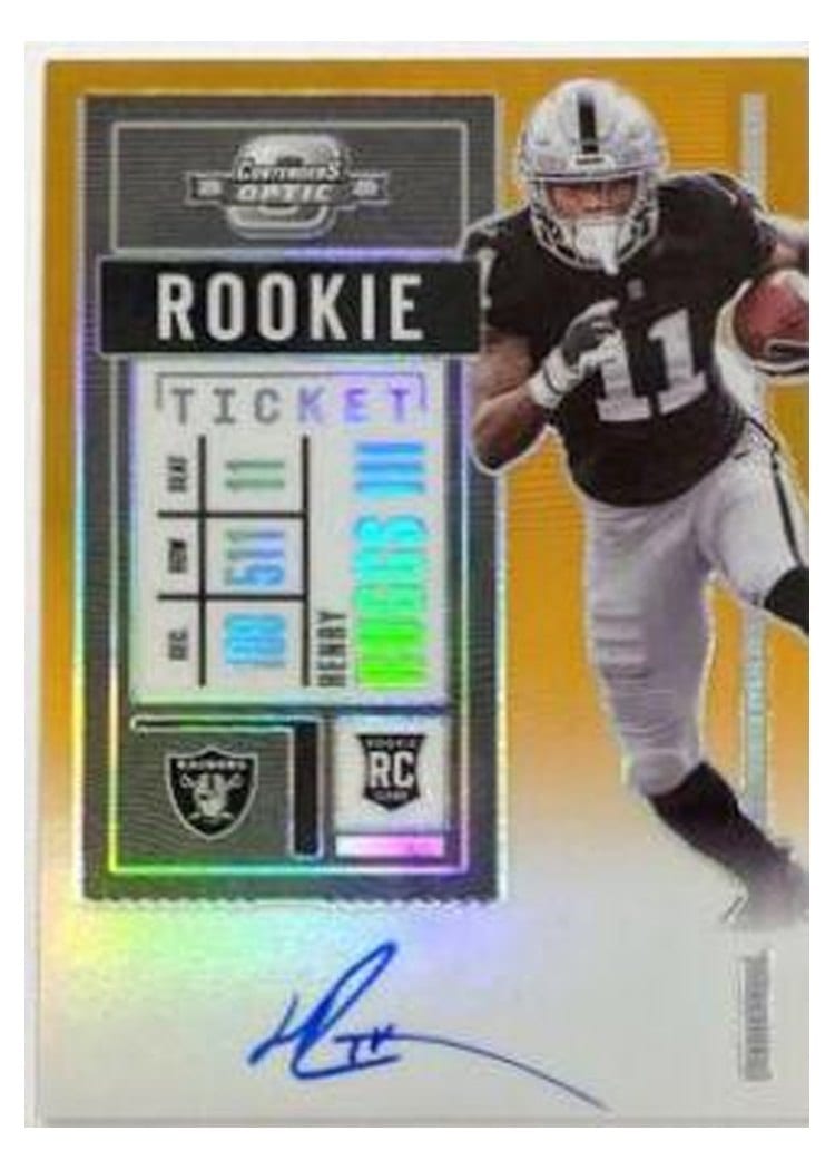 2020 Panini Contenders Optic Base Set Henry Ruggs III #105 card