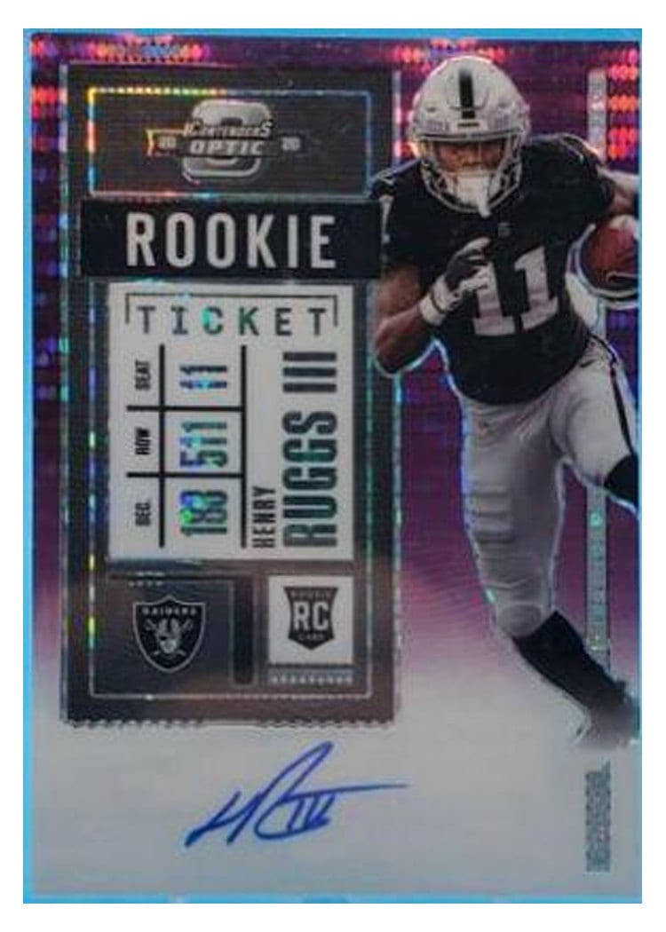 2020 Panini Contenders Optic Base Set Henry Ruggs III #105 card