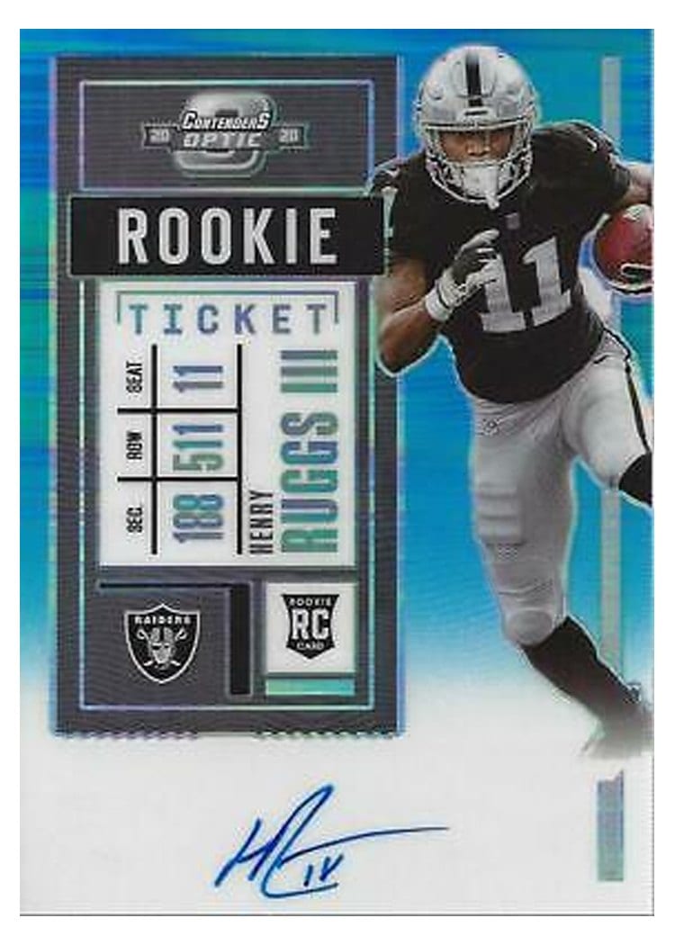 2020 Panini Contenders Optic Base Set Henry Ruggs III #105 card