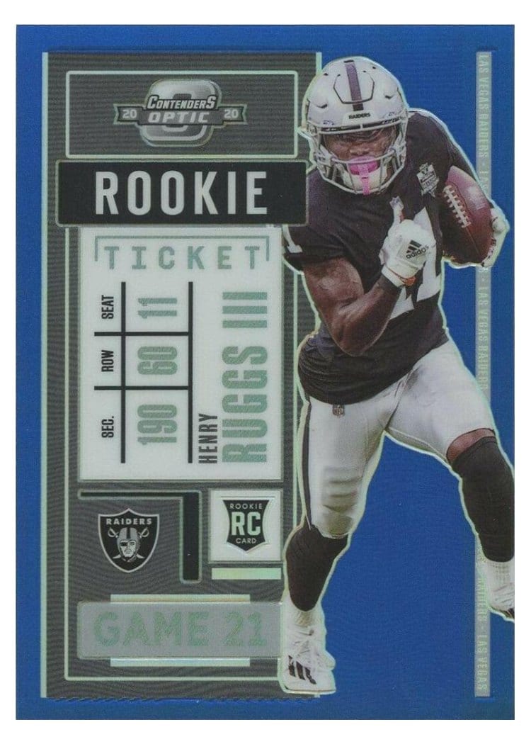 2020 Panini Contenders Optic Base Set Henry Ruggs III #73 card