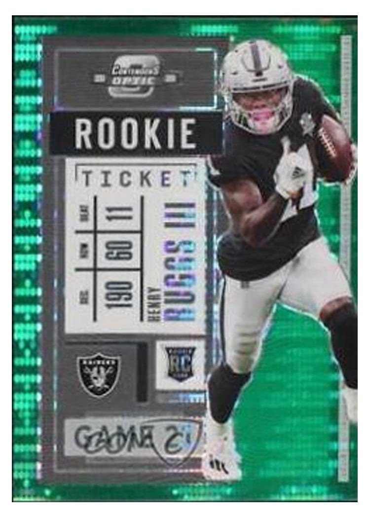 2020 Panini Contenders Optic Base Set Henry Ruggs III #73 card