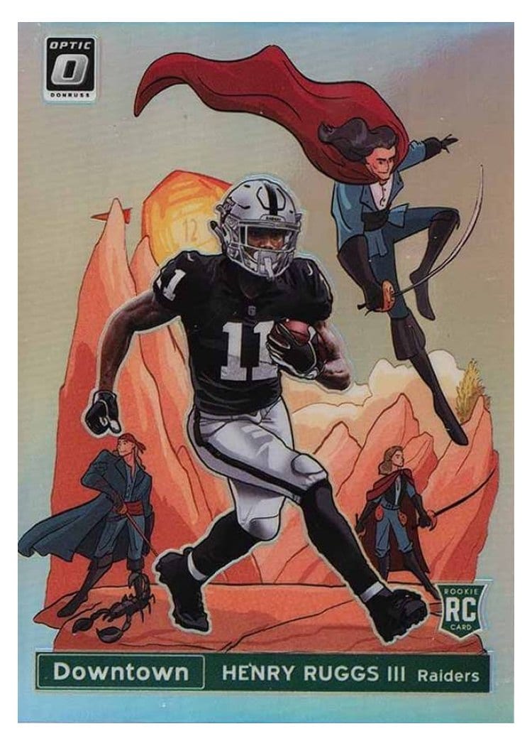 2020 Panini Donruss Optic Downtown Henry Ruggs III #DT-38 card