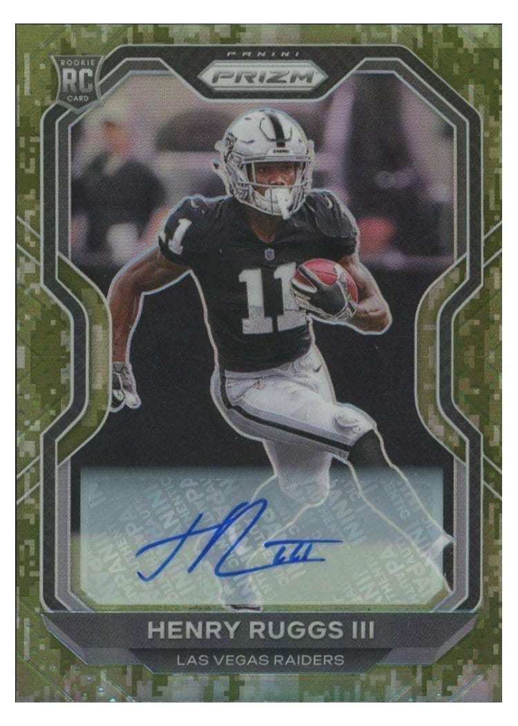 2020 Panini Prizm Henry Ruggs III #372 card