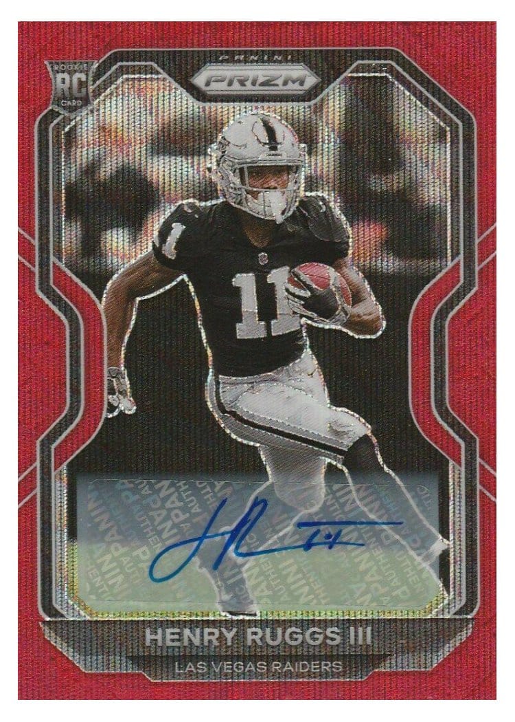 2020 Panini Prizm Henry Ruggs III #372 card