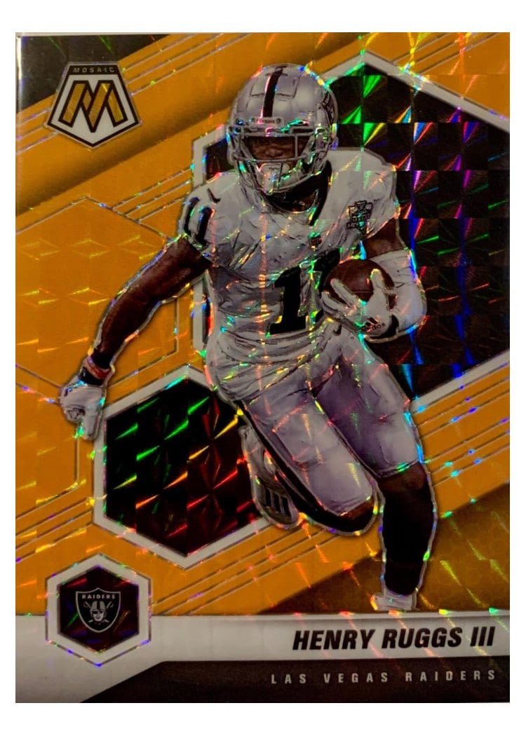 2021 Panini Mosaic Base Set Henry Ruggs III #108 card