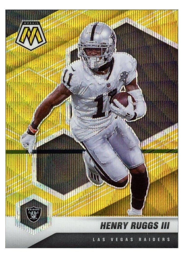 2021 Panini Mosaic Base Set Henry Ruggs III #108 card