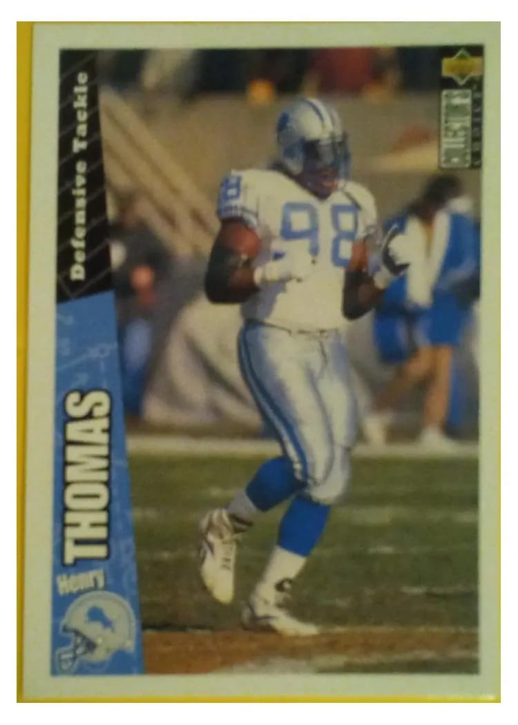 1996 Collector's Choice Henry Thomas #117 card