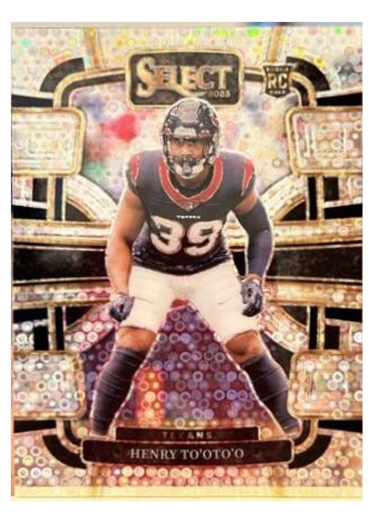 2023 Panini Select Base Set Henry To'oTo'o #39 card