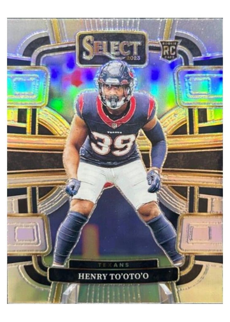 2023 Panini Select Base Set Henry To'oTo'o #39 card