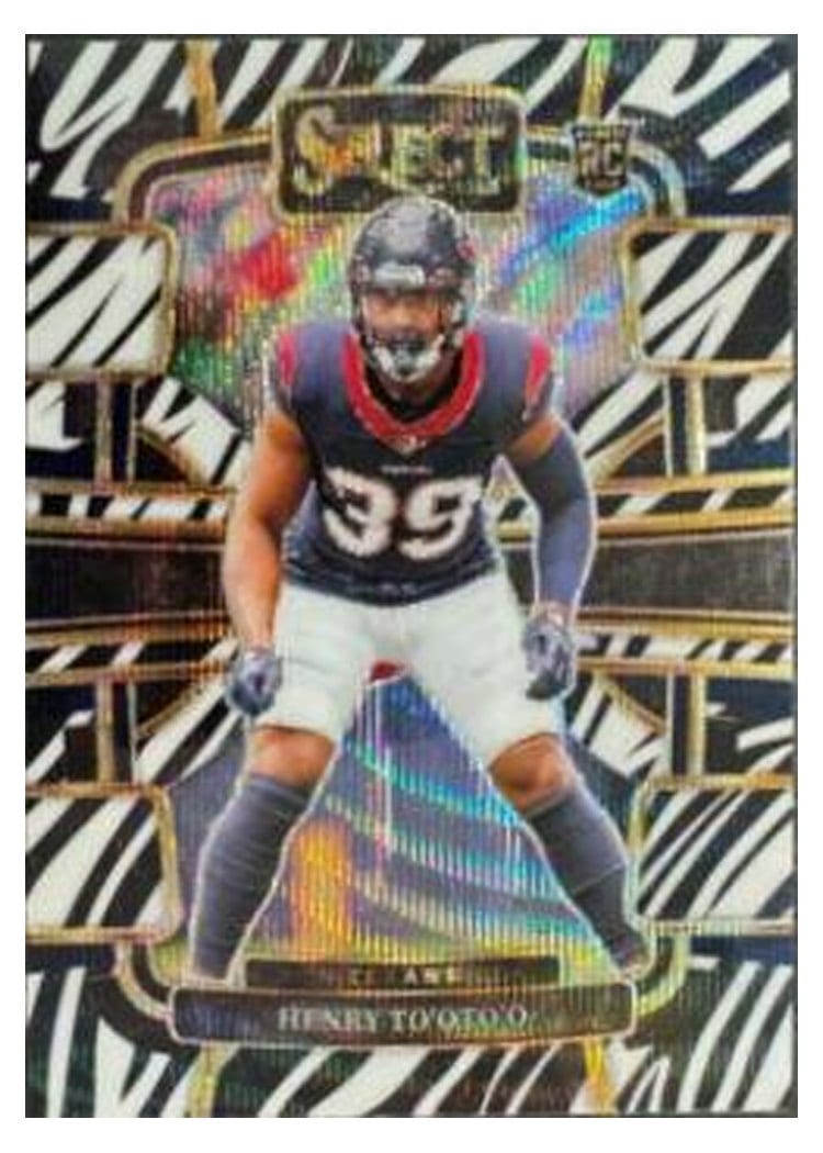 2023 Panini Select Base Set Henry To'oTo'o #39 card