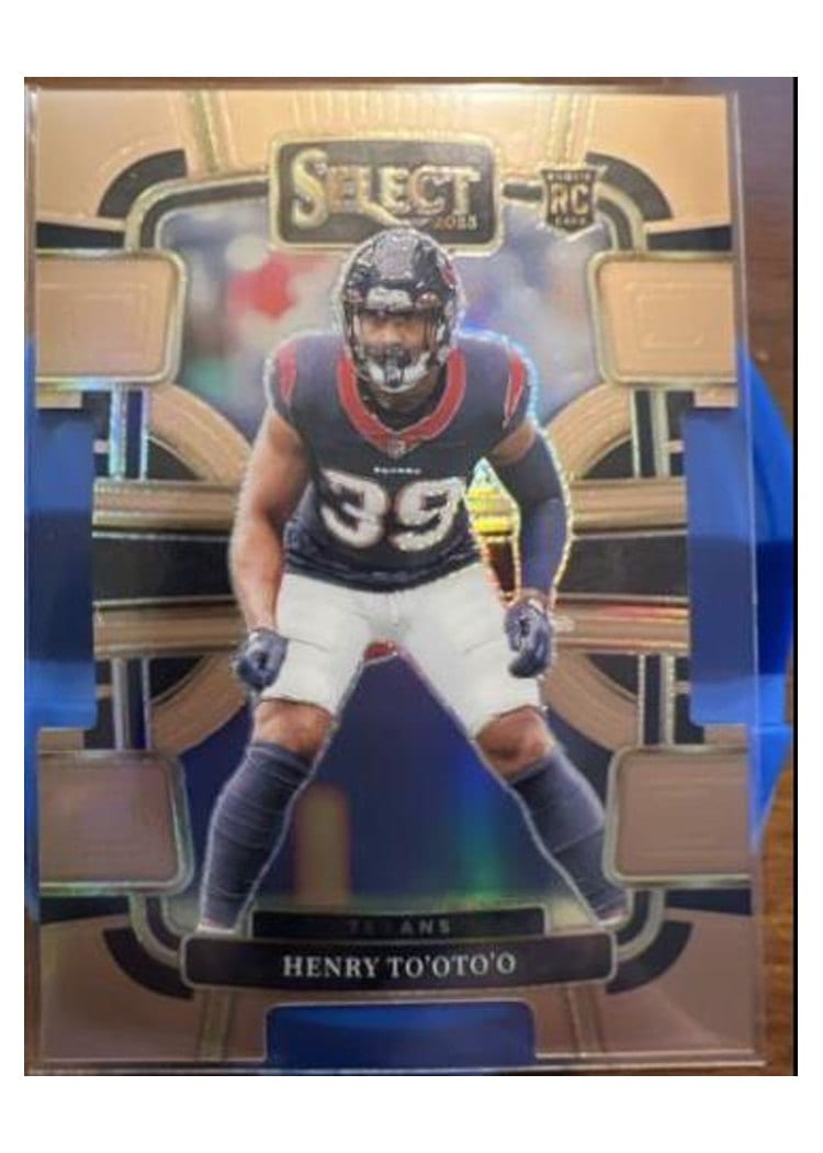 2023 Panini Select Base Set Henry To'oTo'o #39 card