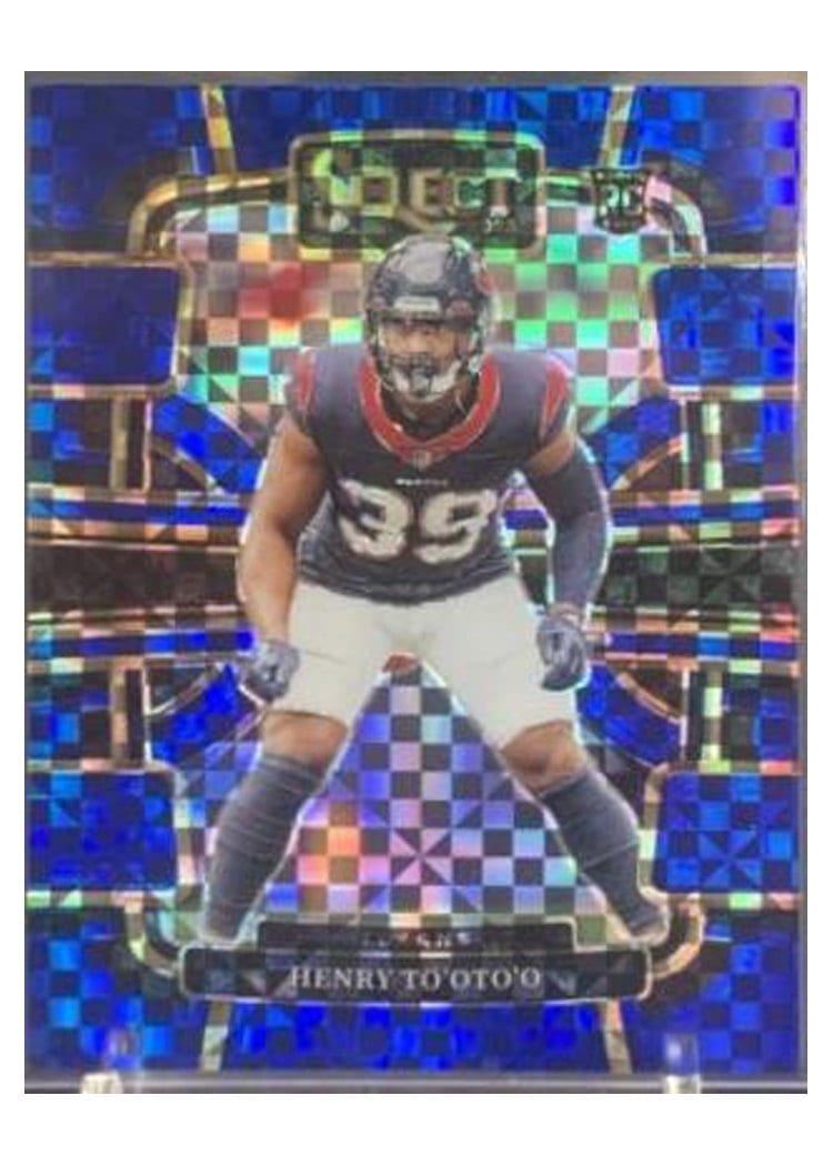 2023 Panini Select Base Set Henry To'oTo'o #39 card