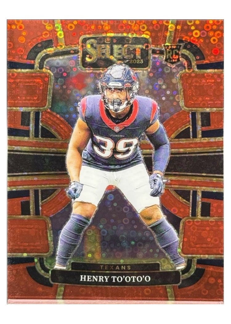 2023 Panini Select Base Set Henry To'oTo'o #39 card