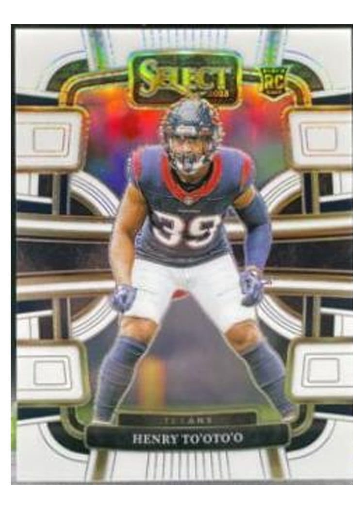 2023 Panini Select Base Set Henry To'oTo'o #39 card