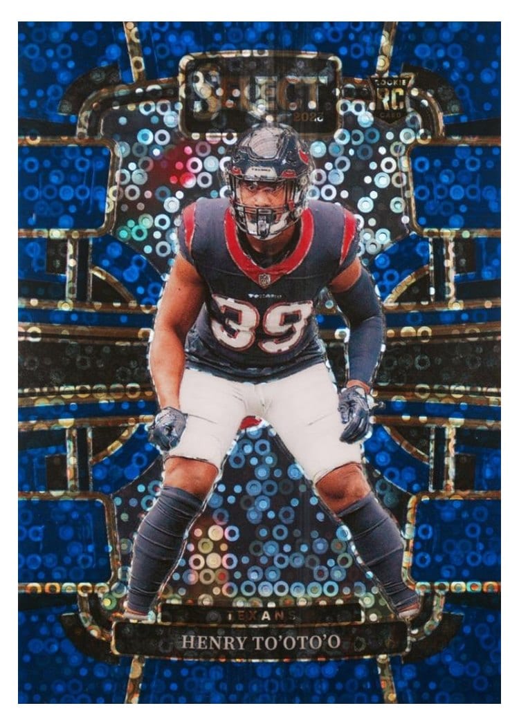 2023 Panini Select Base Set Henry To'oTo'o #39 card