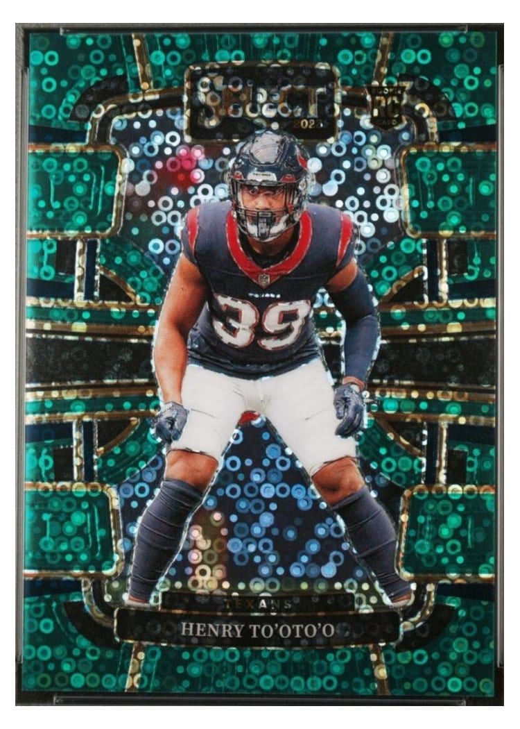 2023 Panini Select Base Set Henry To'oTo'o #39 card