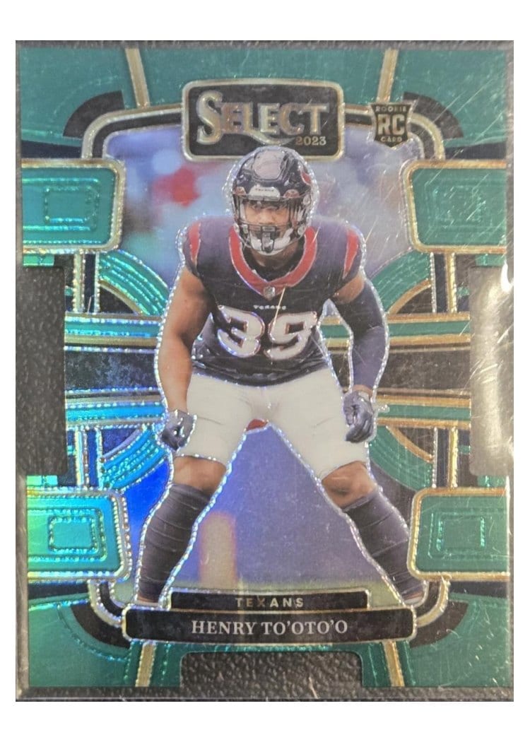 2023 Panini Select Base Set Henry To'oTo'o #39 card