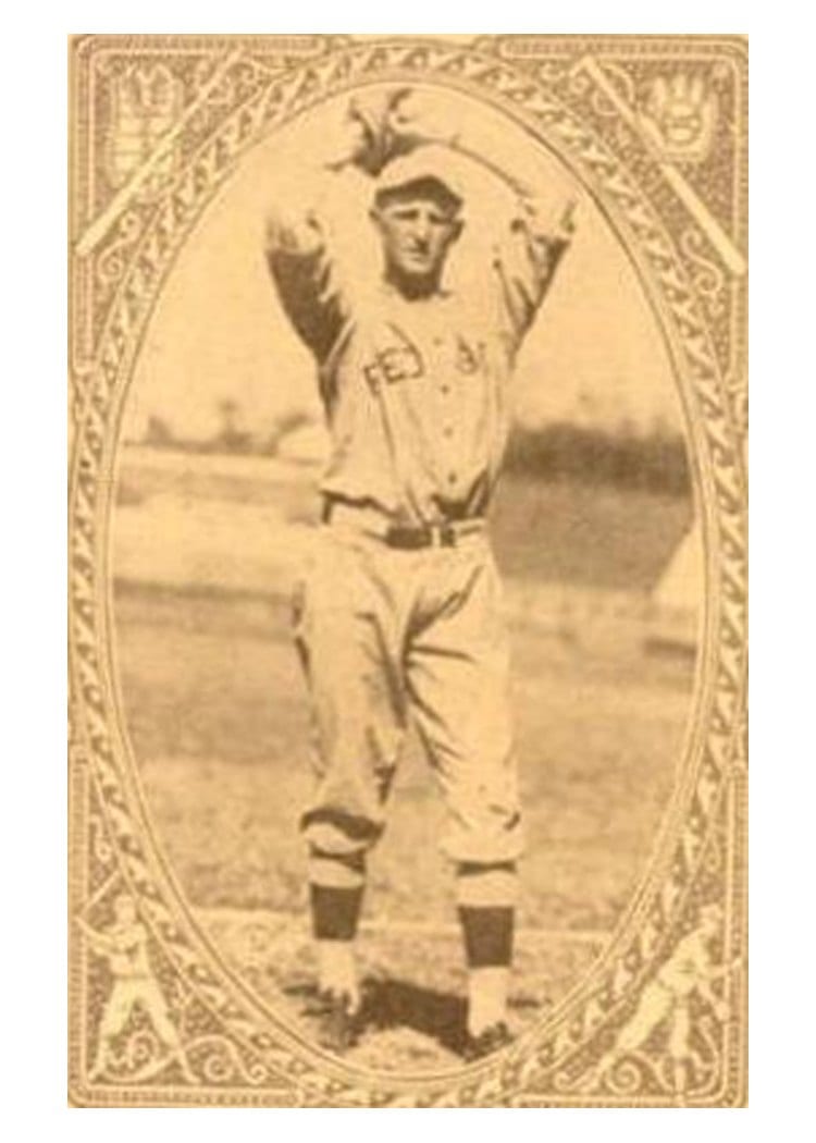 1922 E120 American Caramel Herb Pennock card