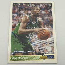 1992-93 Upper Deck Base Set Herb Williams #213