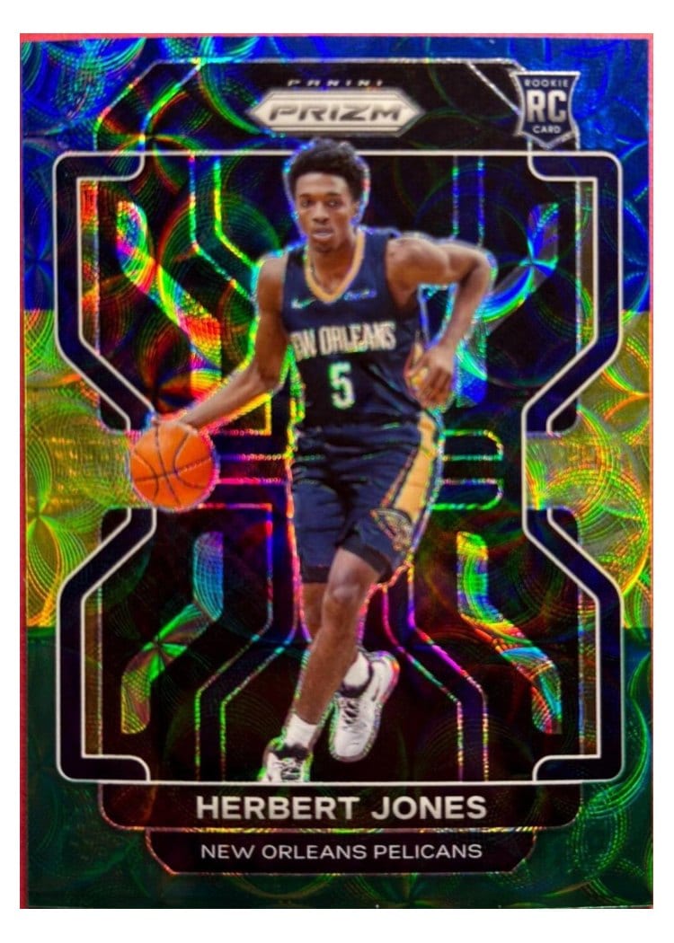 2021-22 Panini Prizm Base Set Herbert Jones #329 card