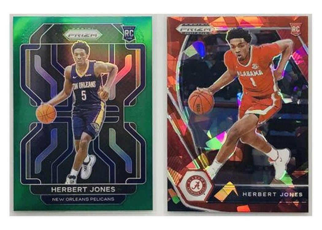 2021-22 Panini Prizm Base Set Herbert Jones #329 card